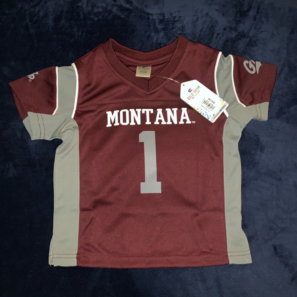 Colosseum Kids' Maroon and Gray Montana Jersey